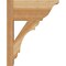 Ekena Millwork Olympic Traditional Rough Sawn Outlooker, Western Red Cedar, 8"W x 16"D x 20"H OUT08X16X20OLY01RWR - alternate 3